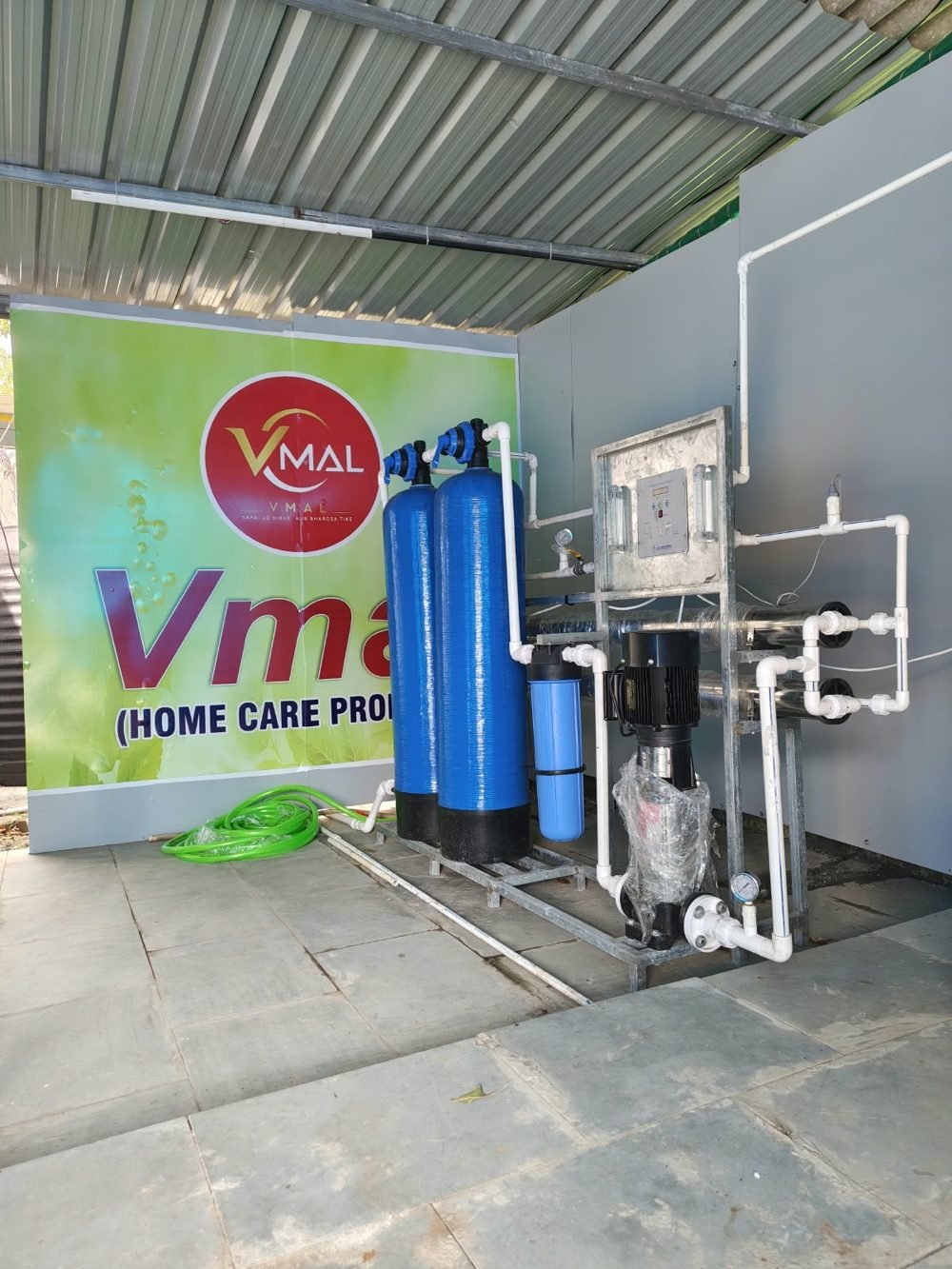 RO purification system at the VMAL plant